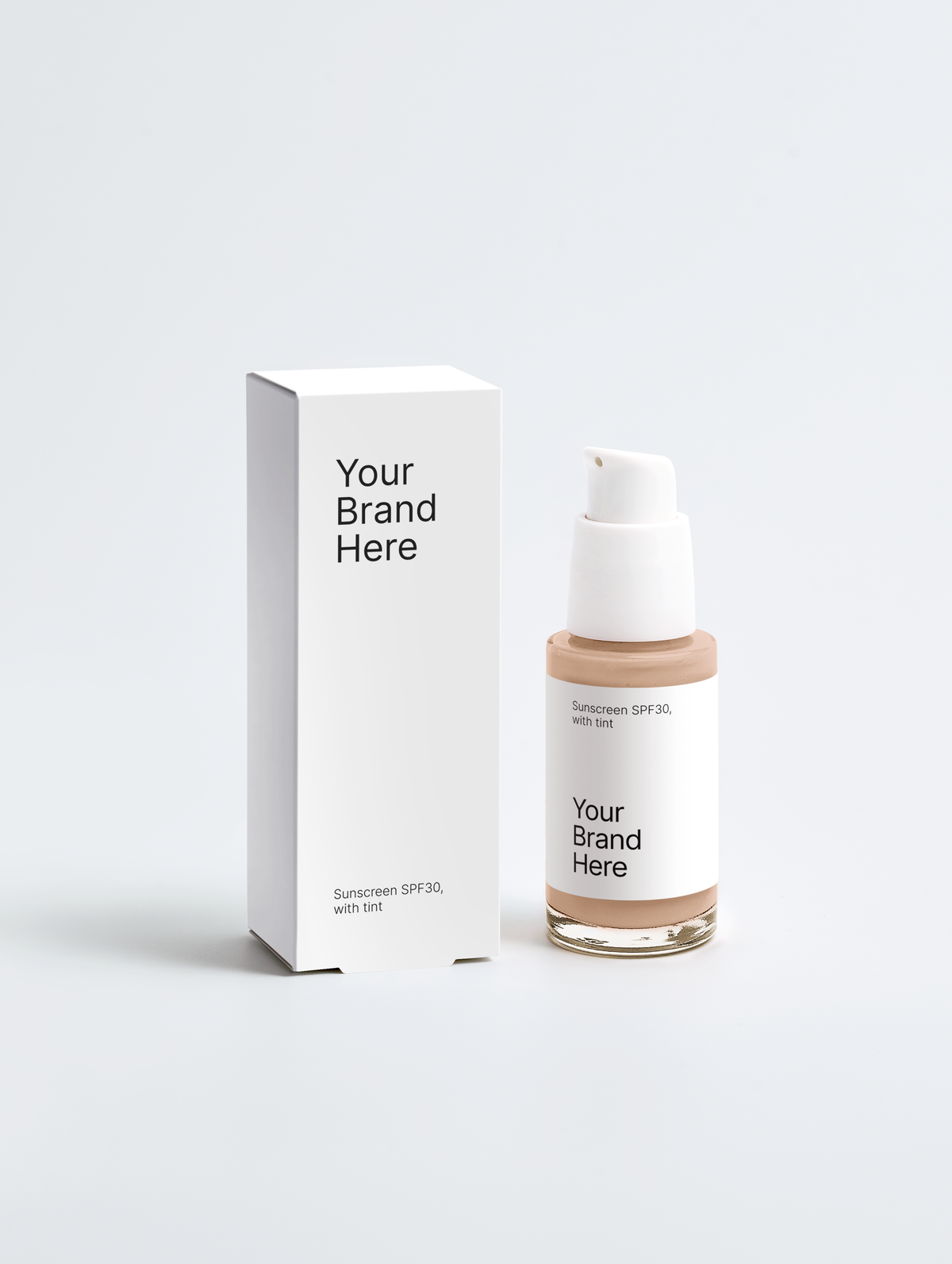 Sunscreen SPF30, with tint