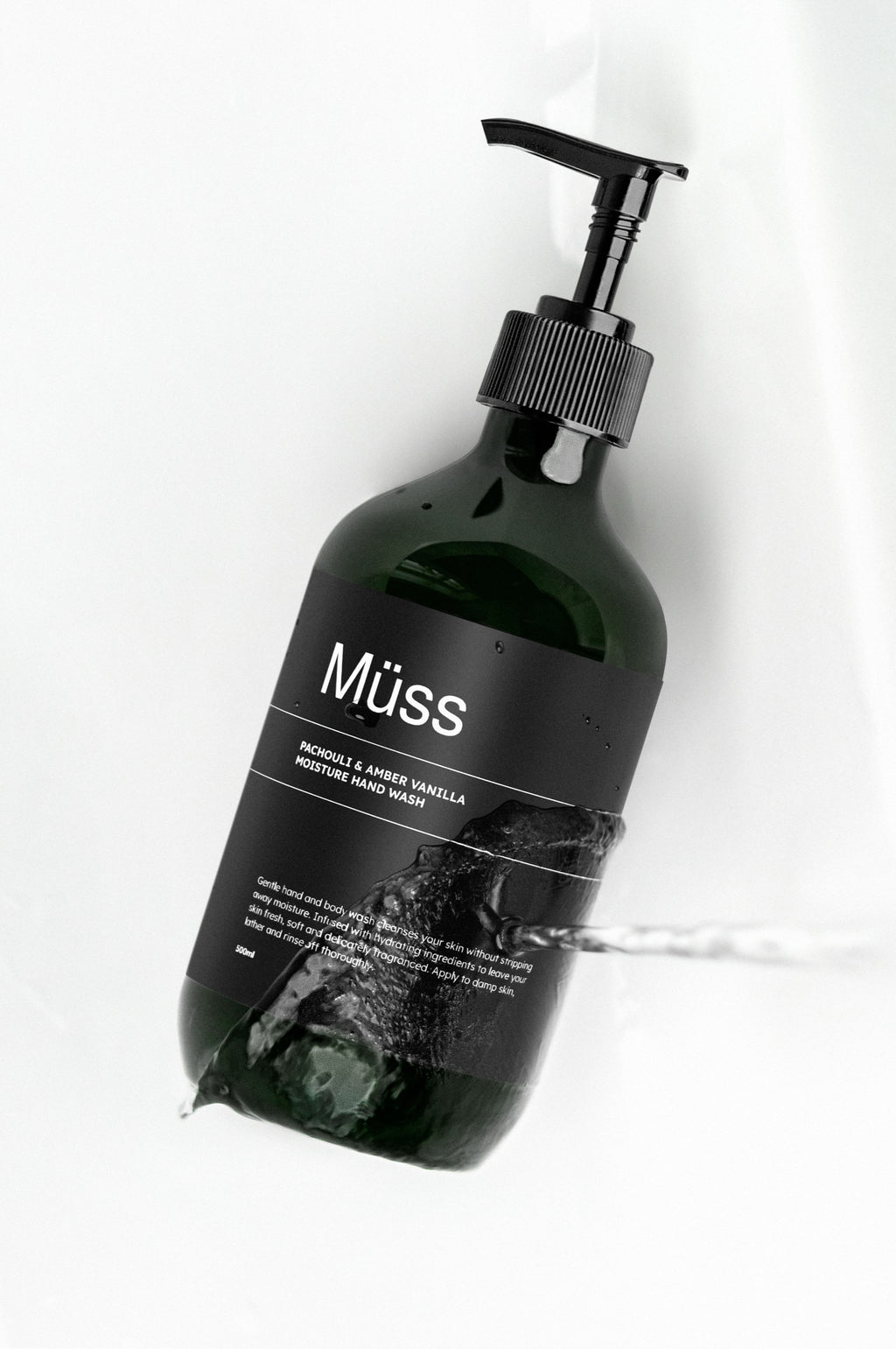Hand & Body Wash, Patchouli & Amber Vanilla, Amber